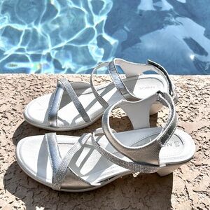 NAOT Innovate Silver Heels Size 9.5